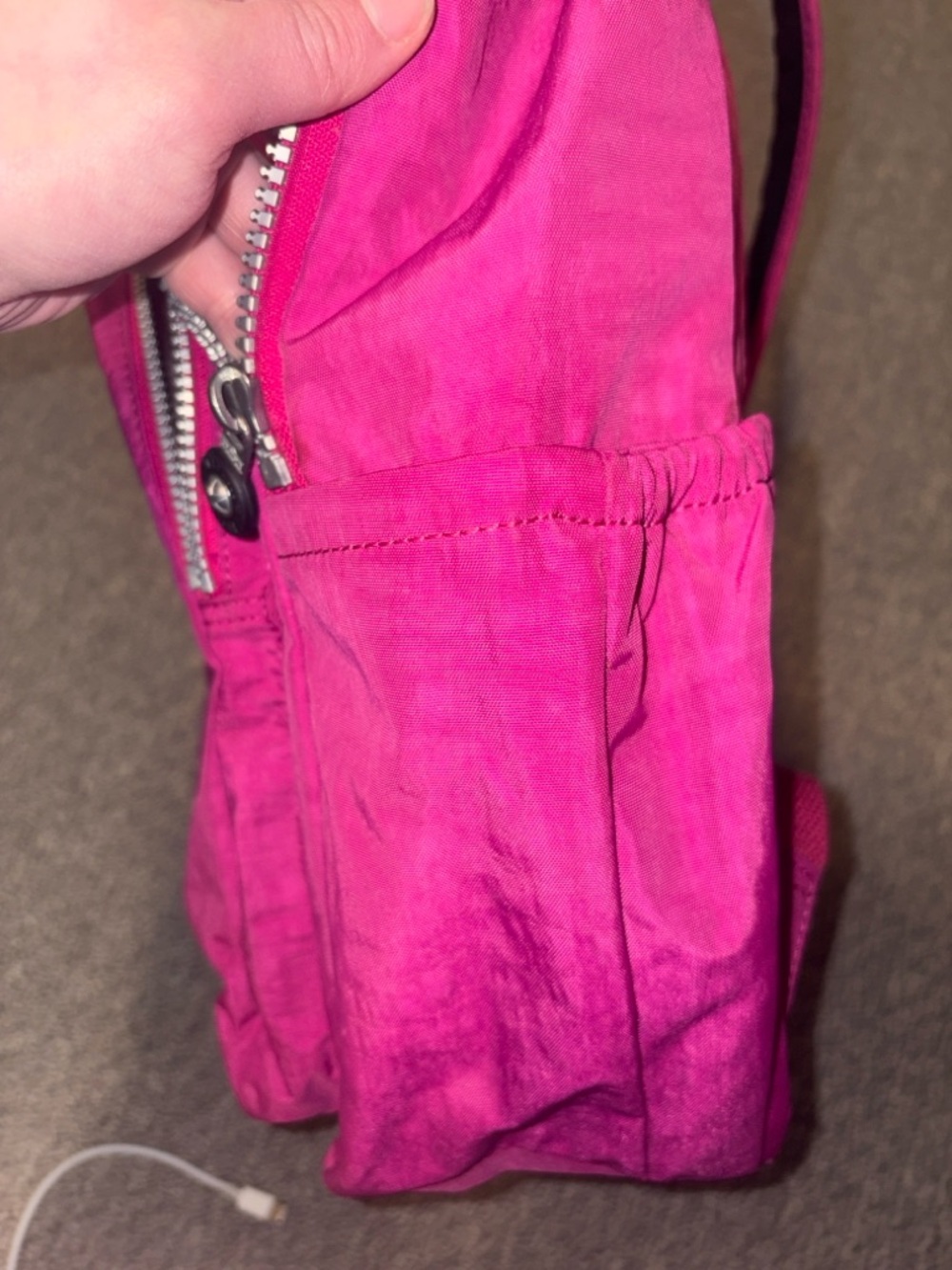Kipling Seoul Go Small Backpack in Pink - Picture 8 of 11